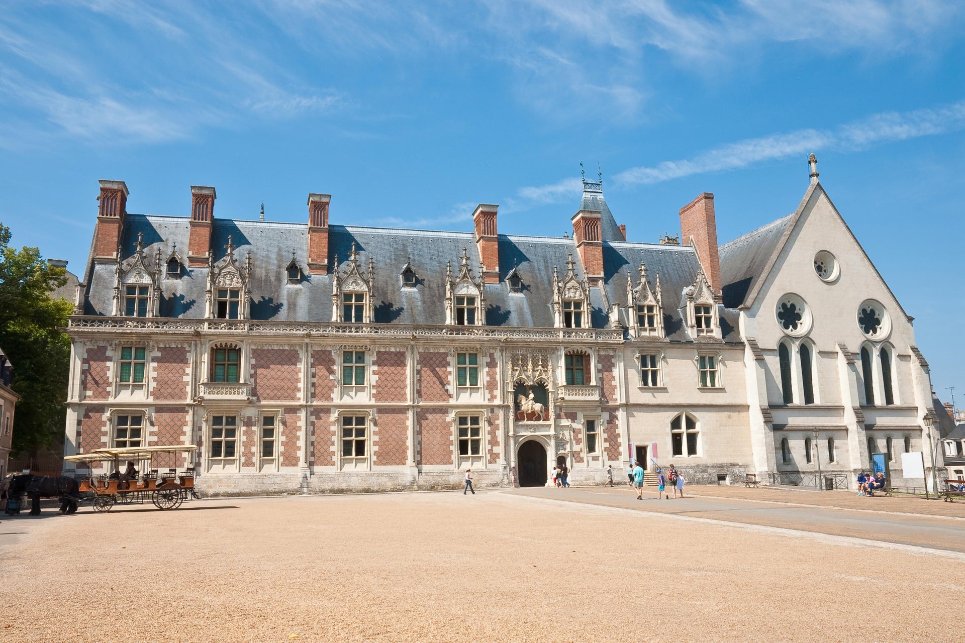 Billet coupe-file pour le château de Blois