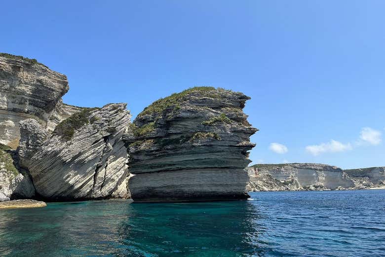 La costa di Bonifacio