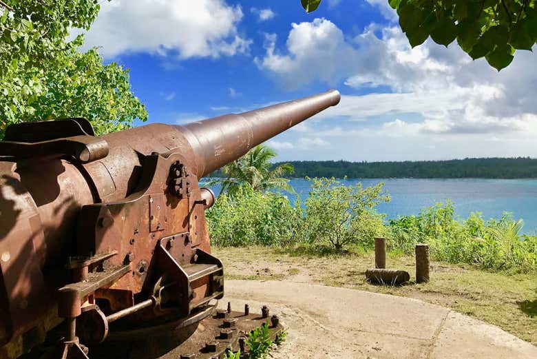 Canhão da Segunda Guerra Mundial