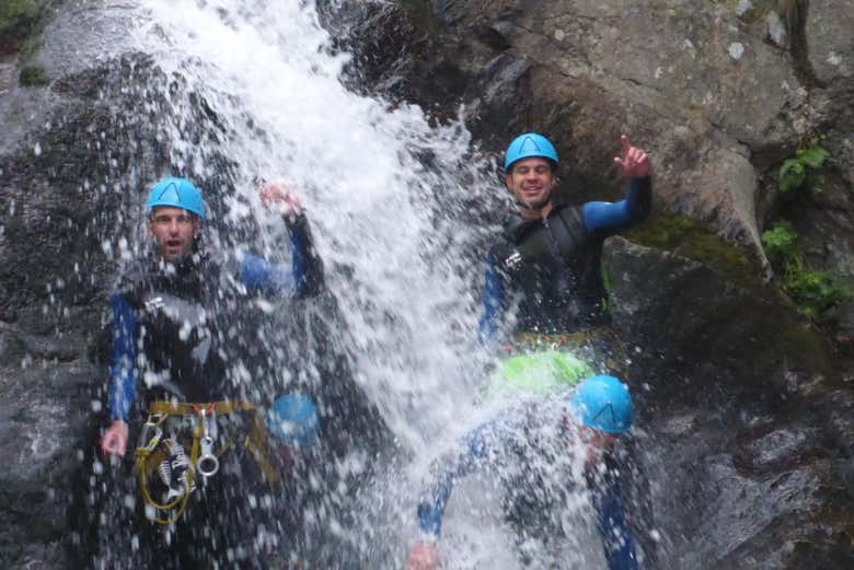 Canyoning à La Borne