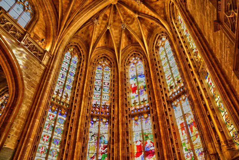 Vidrieras de la iglesia del Real Monasterio de Brou