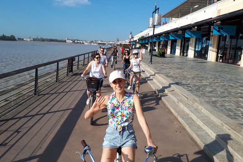 Vous longerez la Garonne