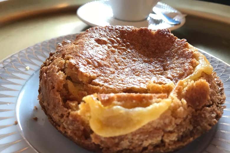 Un delicioso bizcocho de manzana
