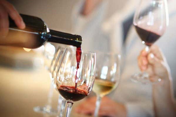 Taste different types of wine