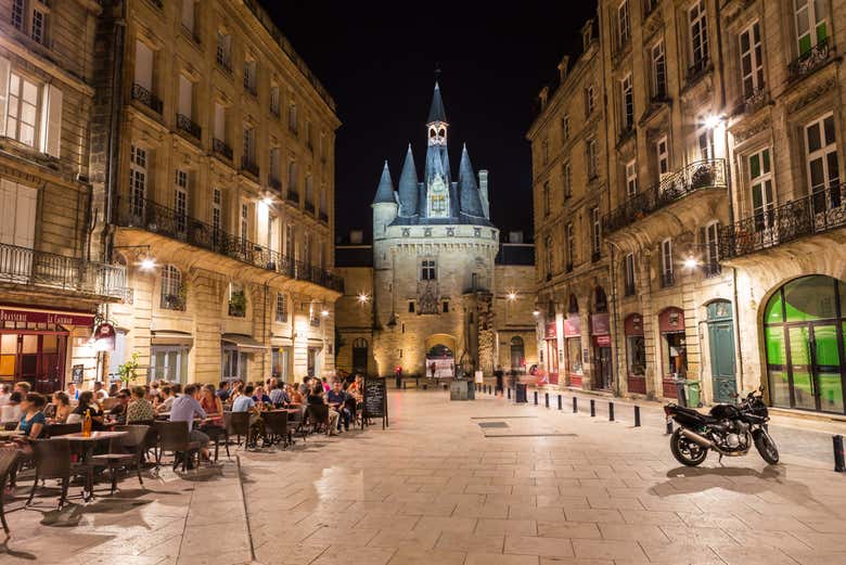 Promenade nocturne dans Bordeaux