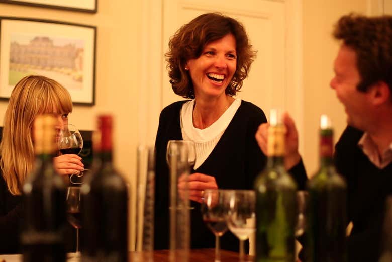 Bordeaux wine tasting