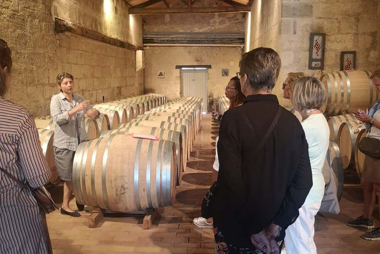 Visite d'une cave