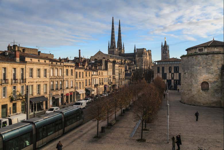 Percorrendo il centro storico di Bordeaux