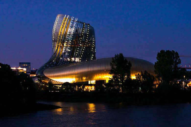 La Cité du Vin de nuit