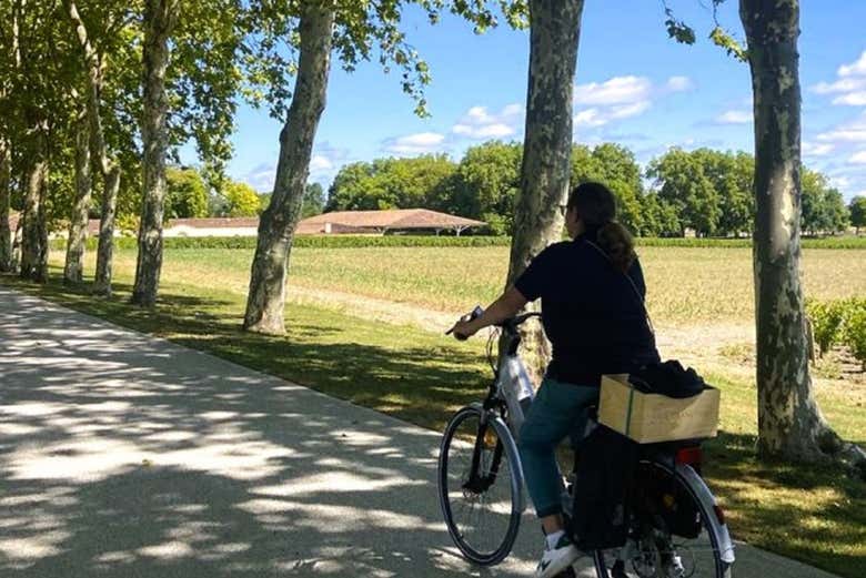 Cycling through the countryside