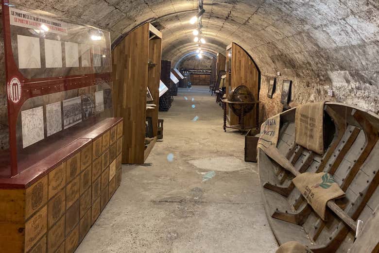 Una de las galerías del museo