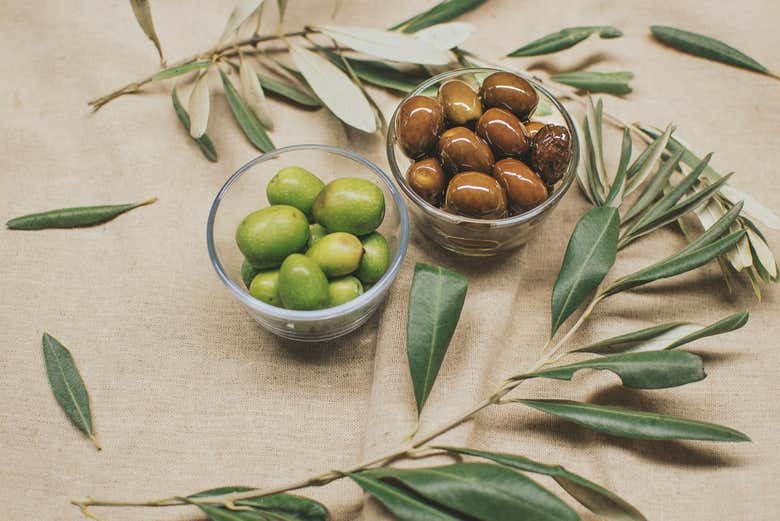 Taste local olives