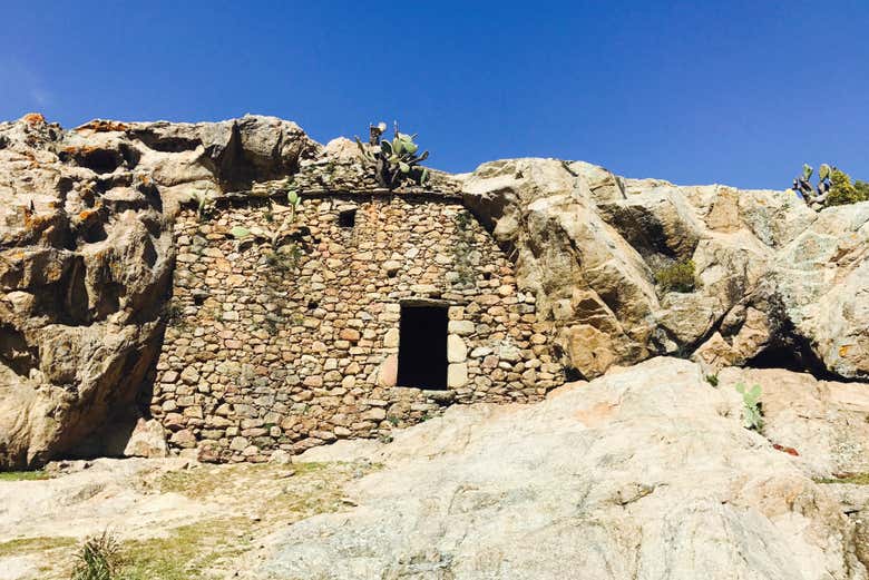 Traditional Corsican house