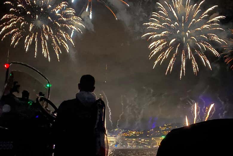 Vue depuis le bateau 