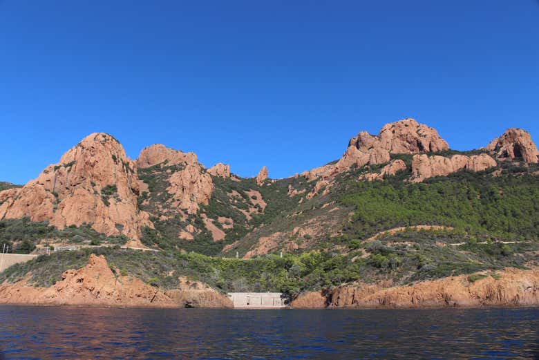 Paysage pendant la traversée