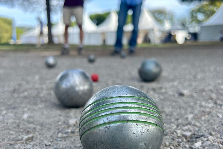Juego de pelotas de petanca
