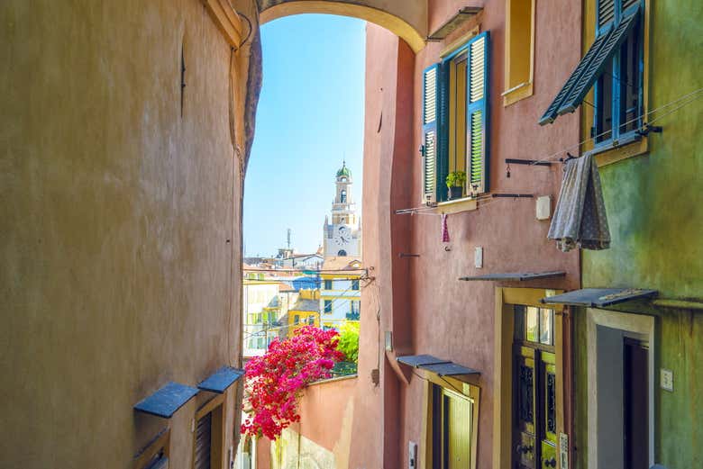 The streets of San Remo