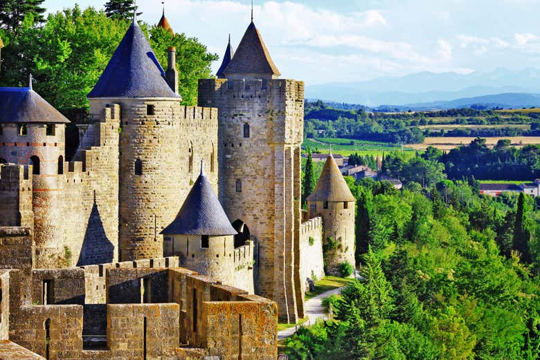O Castelo de Carcassonne