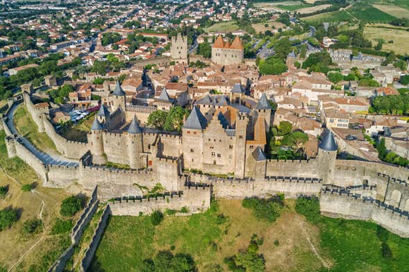 Visite privée de Carcassonne avec guide francophone