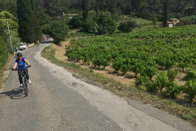 Cycling around Cassis