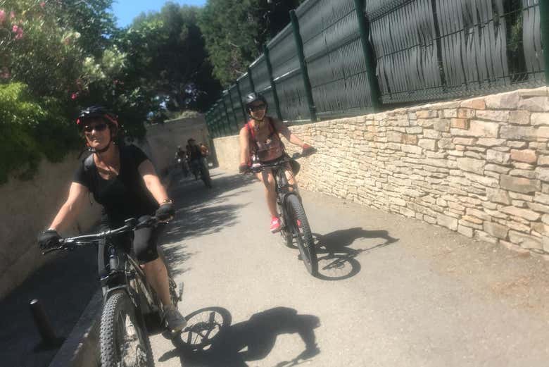 Visiting the towns in Cassis