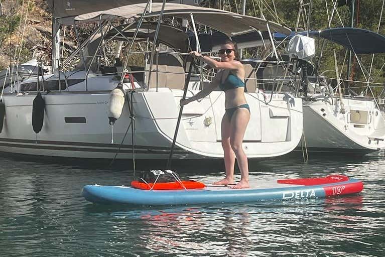 Remando por las calanques de Cassis