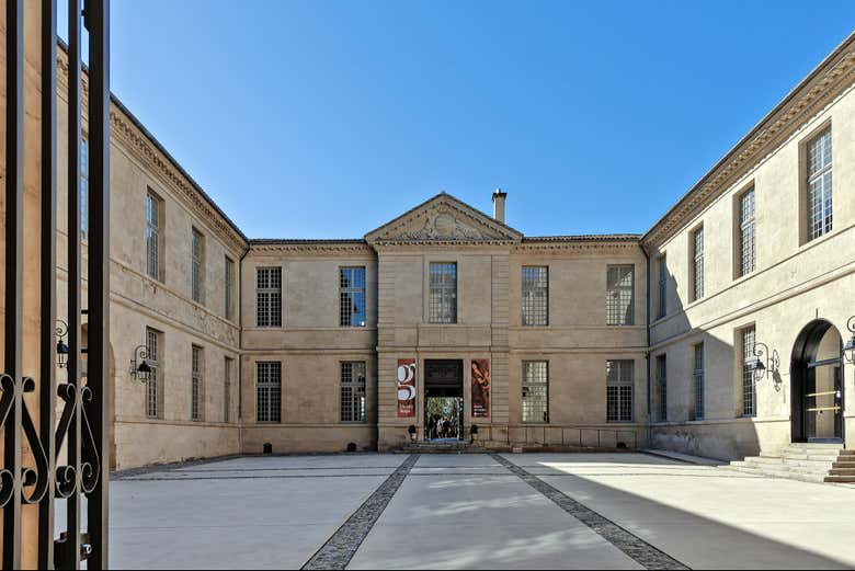 Patio del Museo Goya de Castres