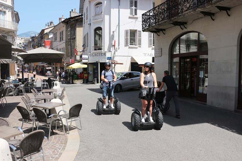 Visite de la capitale savoyarde en segway