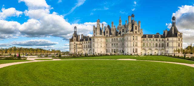 Entrada al castillo de Chambord