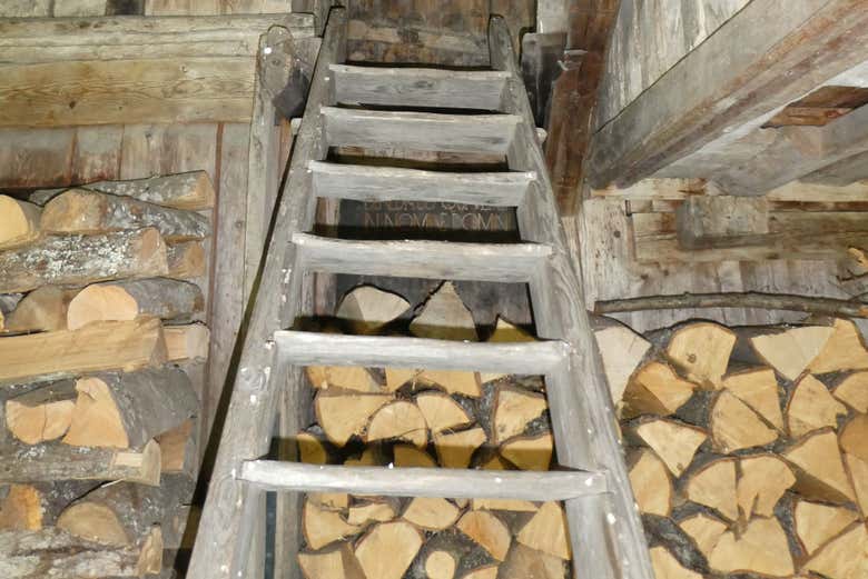 Veremos las típicas construcciones alpinas de la zona