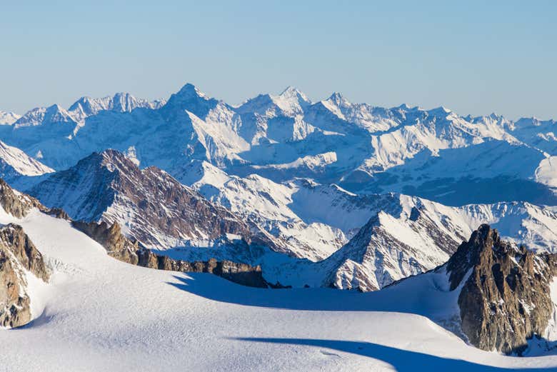 Profitez de la vue panoramique au cœur des Alpes
