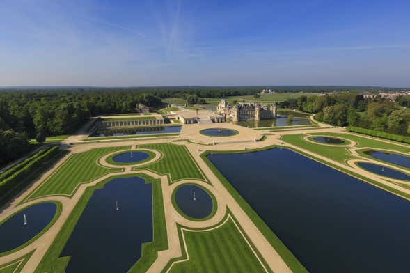 Entrada al castillo de Chantilly