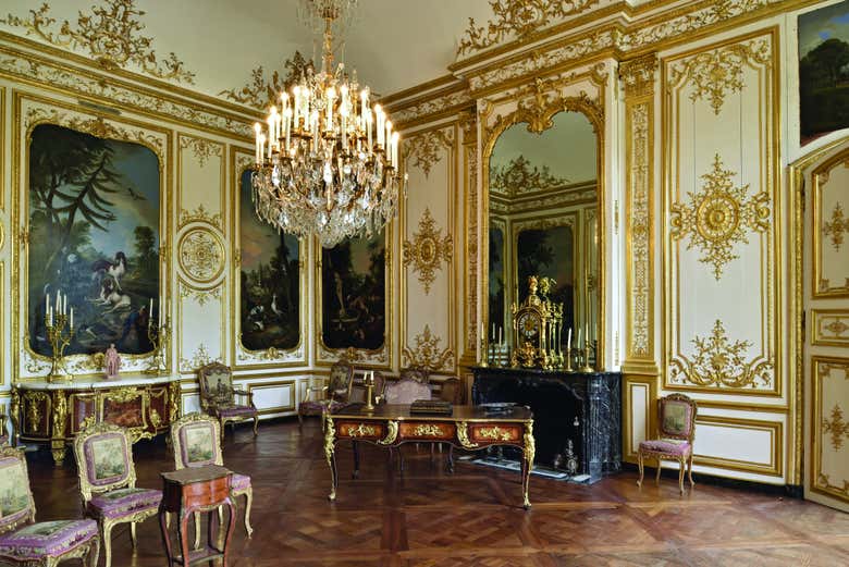 Une des salles du palais