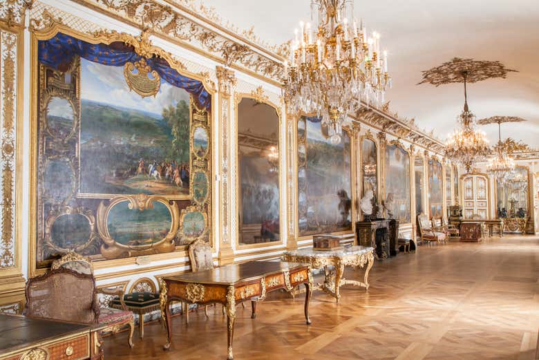 Une des salles royales du Château
