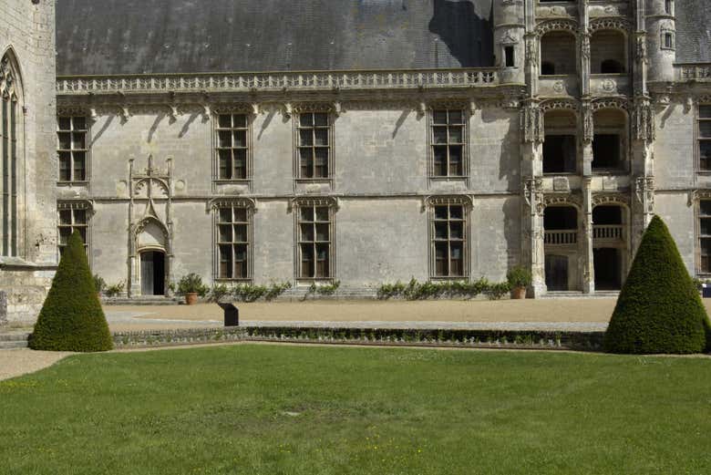 Jardines del castillo de Châteaudun