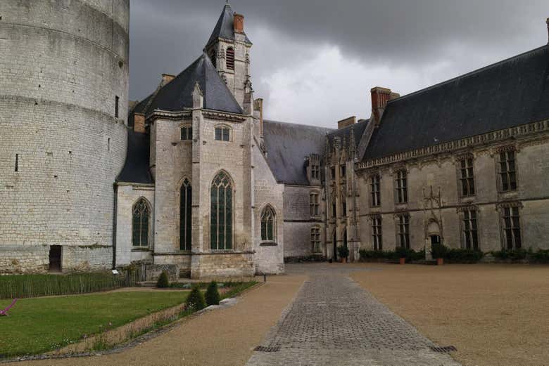Exterior del castillo de Châteaudun