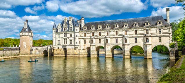 Entrada al castillo de Chenonceau