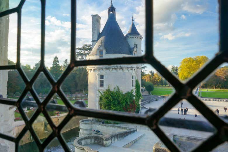 Fenêtre du Château de Chenonceau