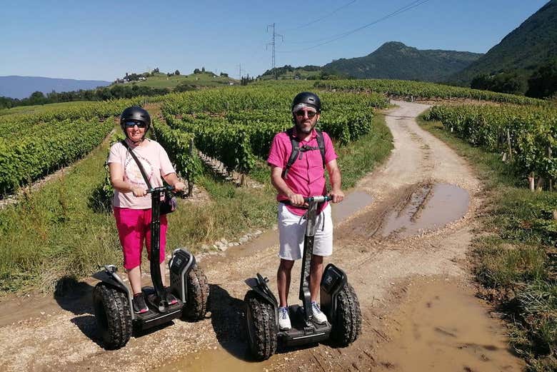 Tour in segway