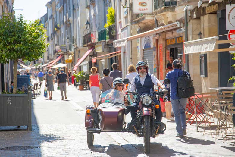 Ruta en sidecar desde Chinon