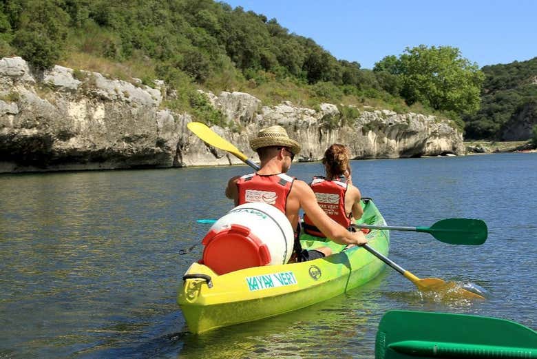 Navegando pelas águas do rio Gardon