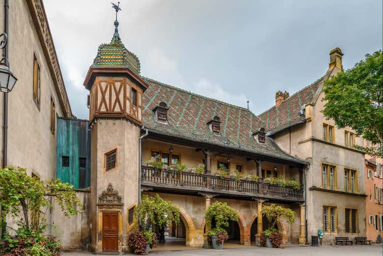 Admire the Old Customs House, the oldest building in Colmar