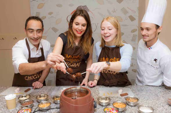 Atelier chocolat au Choco Story de Colmar
