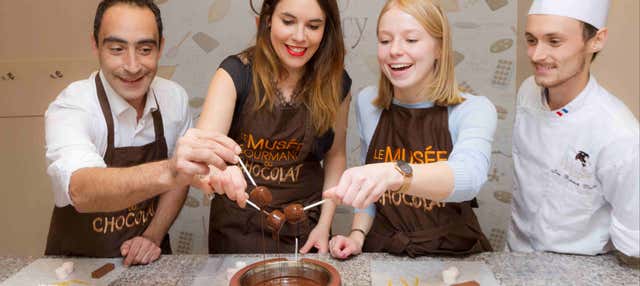 Taller de chocolate en el Choco Story de Colmar