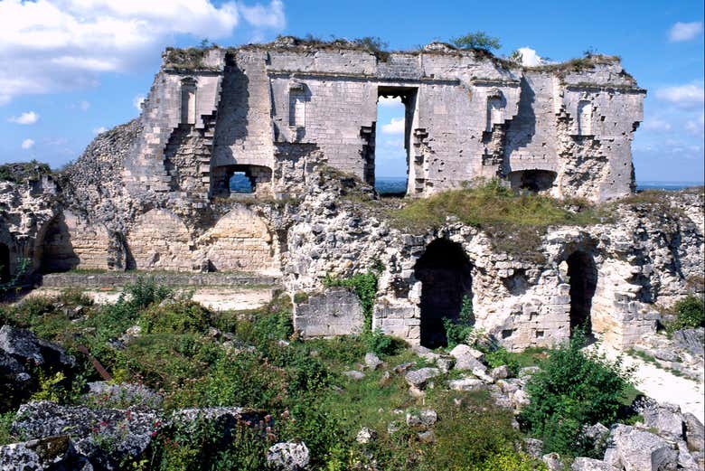 Vestigios del castillo de Coucy