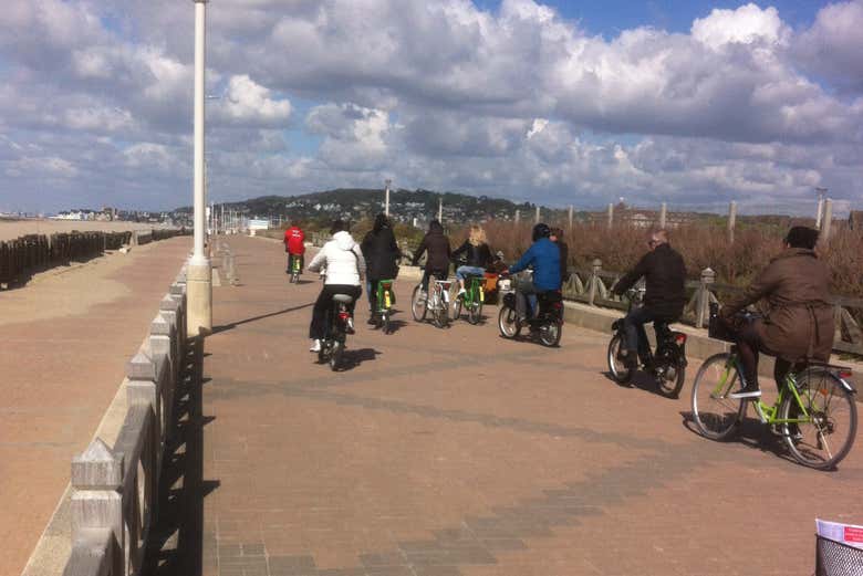 Balade à vélo à Trouville-sur-Mer