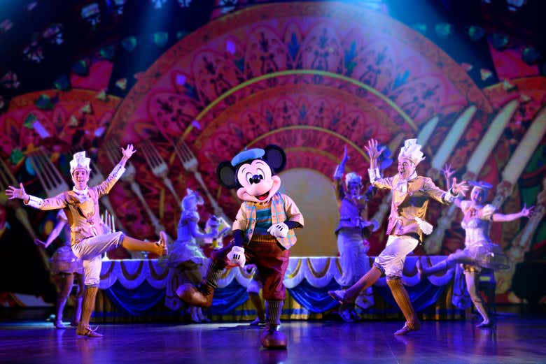 Uno de los espectáculos de Disneyland® Paris