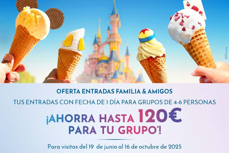 Oferta para amigos y familia