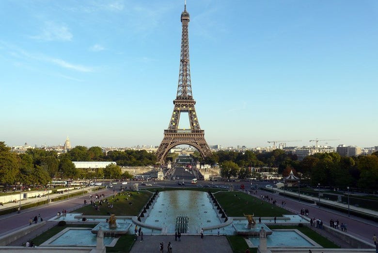 Eiffel Tower from Trocadéro 