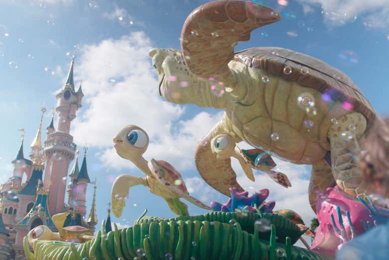 Check out the turtles from Nemo!